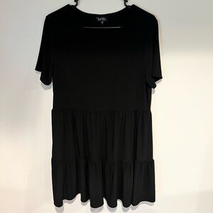 Black Tiered Dress